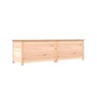 Boîte à coussins d'extérieur 200x50x56 cm Bois de sapin massif
