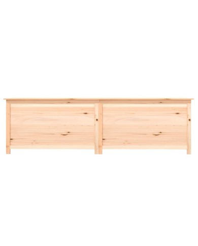 Boîte à coussins d'extérieur 200x50x56 cm Bois de sapin massif