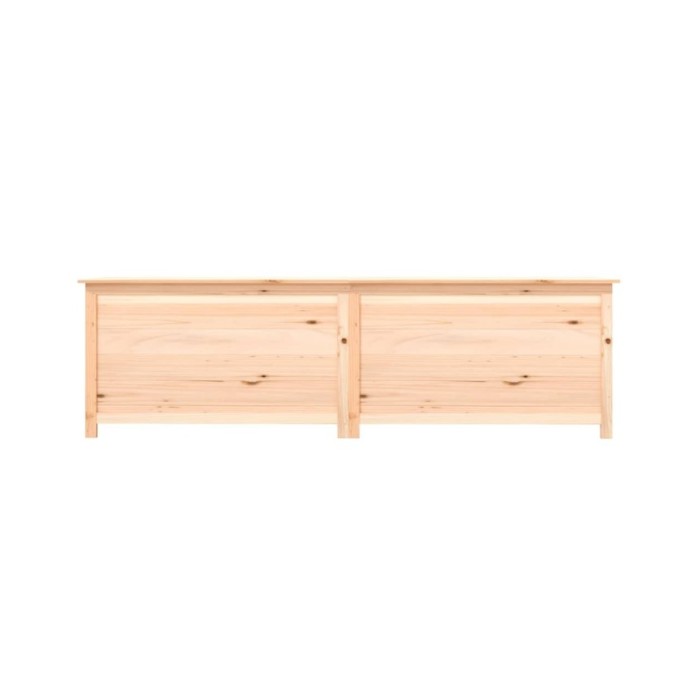 Boîte à coussins d'extérieur 200x50x56 cm Bois de sapin massif