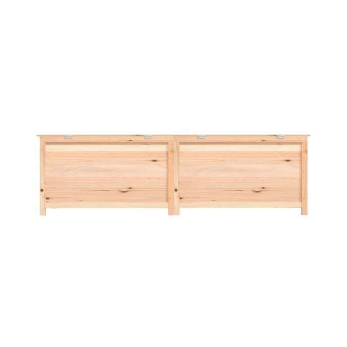 Boîte à coussins d'extérieur 200x50x56 cm Bois de sapin massif