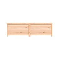 Boîte à coussins d'extérieur 200x50x56 cm Bois de sapin massif