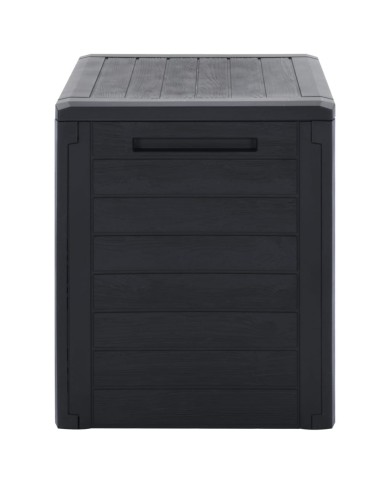 Boîte de stockage jardin Anthracite 58,5x46x55 cm Polypropylène
