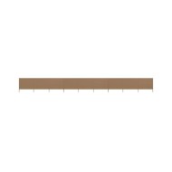 Paravent 9 panneaux Tissu 1200 x 120 cm Taupe