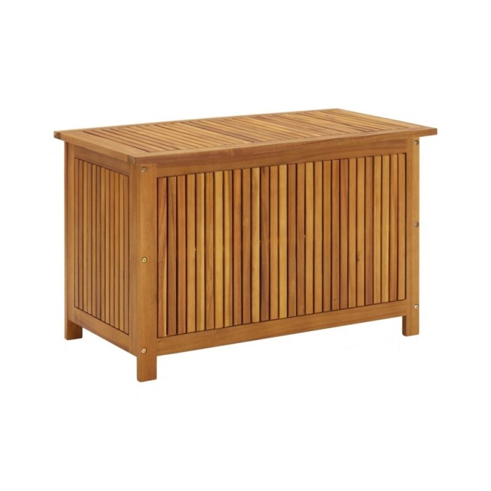 Boîte de rangement de jardin 90x50x58 cm Bois d'acacia solide