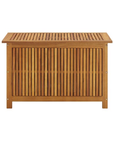 Boîte de rangement de jardin 90x50x58 cm Bois d'acacia solide
