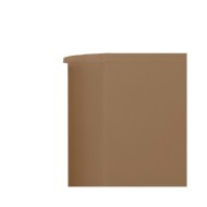 Paravent 9 panneaux Tissu 1200 x 120 cm Taupe