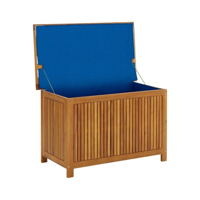 Boîte de rangement de jardin 90x50x58 cm Bois d'acacia solide