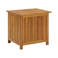 Boîte de rangement de jardin 60x50x58 cm Bois d'acacia solide