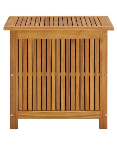 Boîte de rangement de jardin 60x50x58 cm Bois d'acacia solide