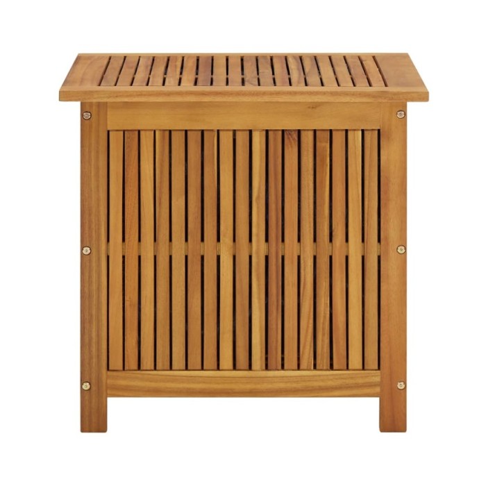 Boîte de rangement de jardin 60x50x58 cm Bois d'acacia solide