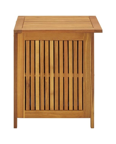 Boîte de rangement de jardin 60x50x58 cm Bois d'acacia solide