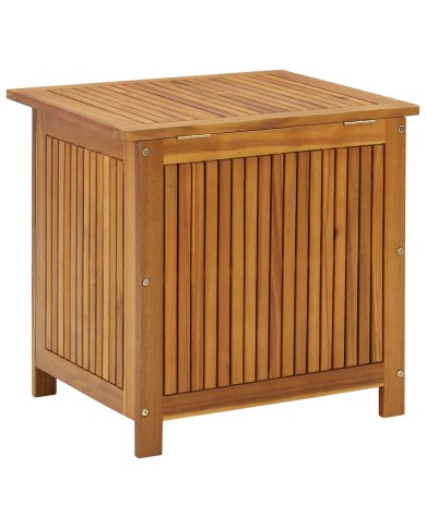 Boîte de rangement de jardin 60x50x58 cm Bois d'acacia solide