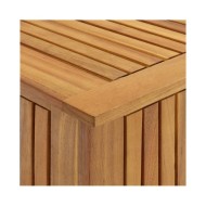 Boîte de rangement de jardin 60x50x58 cm Bois d'acacia solide