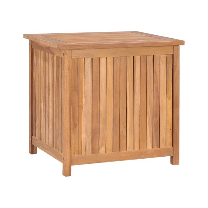 Boîte de rangement de jardin 60x50x58 cm Bois de teck solide