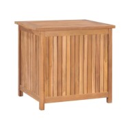 Boîte de rangement de jardin 60x50x58 cm Bois de teck solide
