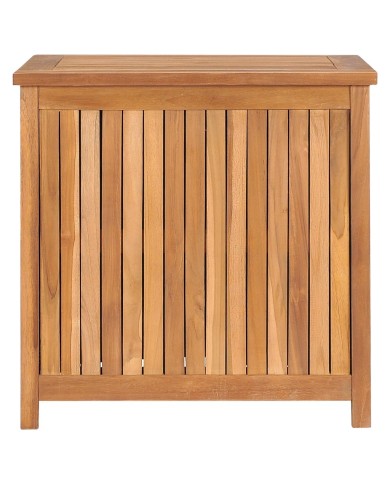 Boîte de rangement de jardin 60x50x58 cm Bois de teck solide