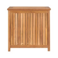 Boîte de rangement de jardin 60x50x58 cm Bois de teck solide