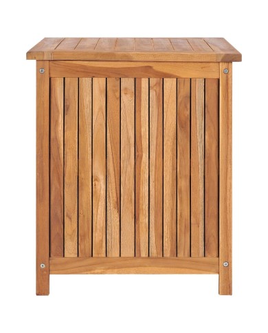 Boîte de rangement de jardin 60x50x58 cm Bois de teck solide