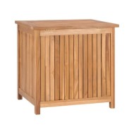 Boîte de rangement de jardin 60x50x58 cm Bois de teck solide