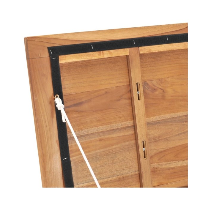 Boîte de rangement de jardin 60x50x58 cm Bois de teck solide