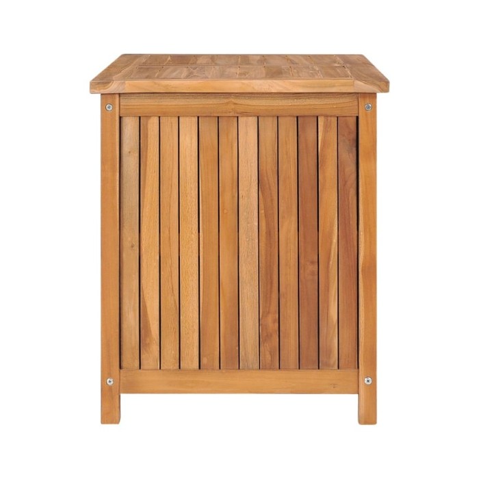 Boîte de rangement de jardin 90x50x58 cm Bois de teck solide