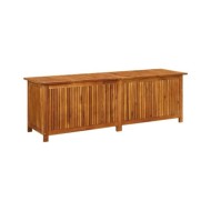 Boîte de rangement de jardin 175x50x58 cm Bois d'acacia solide