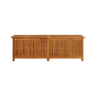 Boîte de rangement de jardin 175x50x58 cm Bois d'acacia solide