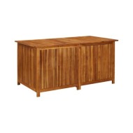 Boîte de rangement de jardin 150x80x75 cm Bois d'acacia solide