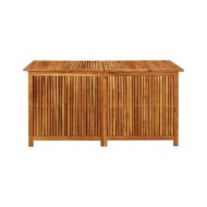 Boîte de rangement de jardin 150x80x75 cm Bois d'acacia solide