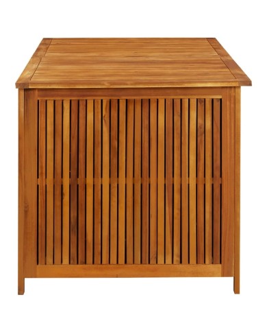 Boîte de rangement de jardin 150x80x75 cm Bois d'acacia solide