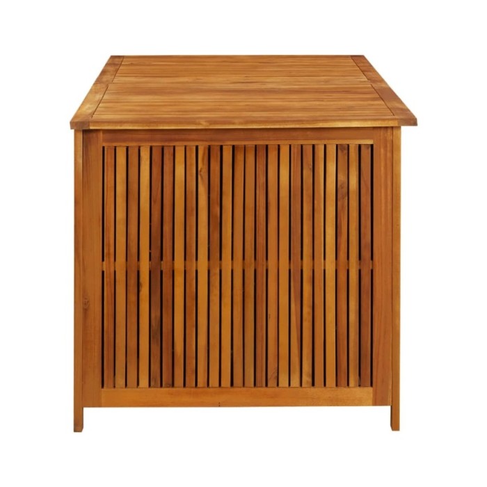 Boîte de rangement de jardin 150x80x75 cm Bois d'acacia solide