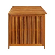 Boîte de rangement de jardin 150x80x75 cm Bois d'acacia solide