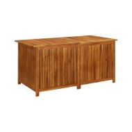 Boîte de rangement de jardin 150x80x75 cm Bois d'acacia solide