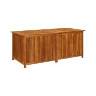 Boîte de rangement de jardin 175x80x75 cm Bois d'acacia solide