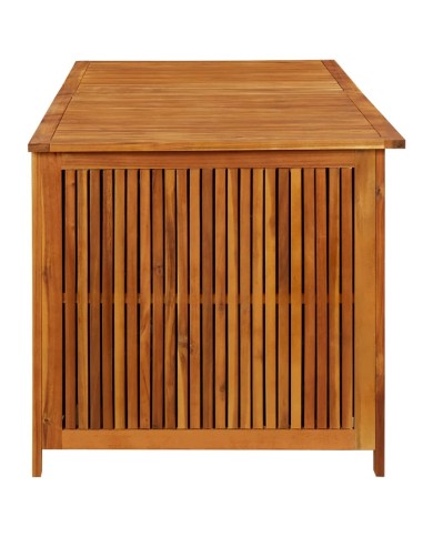 Boîte de rangement de jardin 175x80x75 cm Bois d'acacia solide
