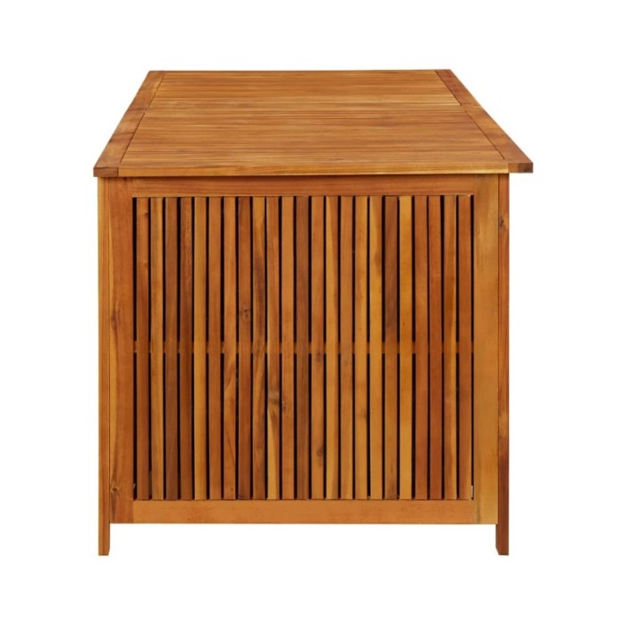 Boîte de rangement de jardin 175x80x75 cm Bois d'acacia solide