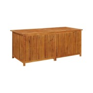 Boîte de rangement de jardin 175x80x75 cm Bois d'acacia solide