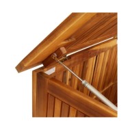 Boîte de rangement de jardin 175x80x75 cm Bois d'acacia solide