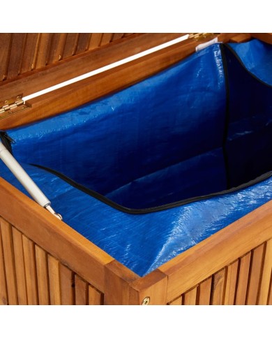 Boîte de rangement de jardin 175x80x75 cm Bois d'acacia solide