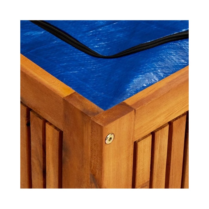 Boîte de rangement de jardin 175x80x75 cm Bois d'acacia solide