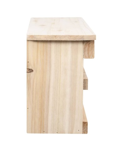 Maison pour moineau avec 5 chambres 68x15x21 cm Bois de sapin