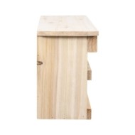 Maison pour moineau avec 5 chambres 68x15x21 cm Bois de sapin