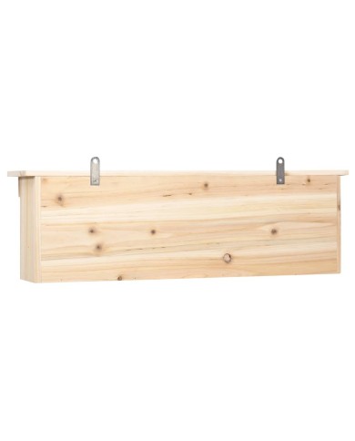 Maison pour moineau avec 5 chambres 68x15x21 cm Bois de sapin