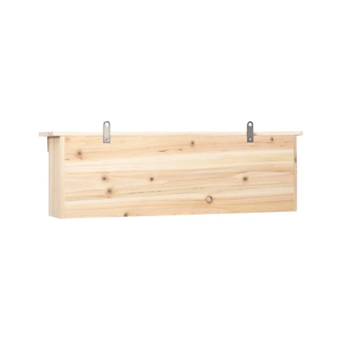 Maison pour moineau avec 5 chambres 68x15x21 cm Bois de sapin