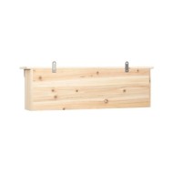 Maison pour moineau avec 5 chambres 68x15x21 cm Bois de sapin