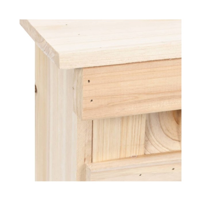 Maison pour moineau avec 5 chambres 68x15x21 cm Bois de sapin