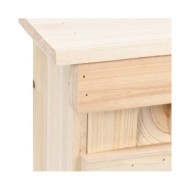 Maison pour moineau avec 5 chambres 68x15x21 cm Bois de sapin