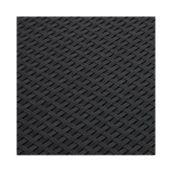 Boîte de rangement de jardin 60x54x41 cm Rotin PP Graphite