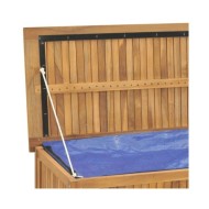 Boîte de jardin 114x50x58 cm Bois massif de teck