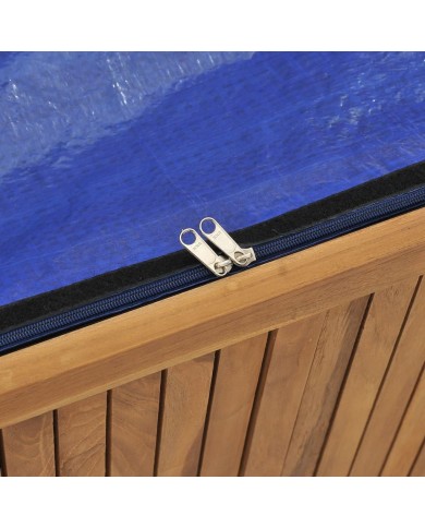 Boîte de jardin 114x50x58 cm Bois massif de teck